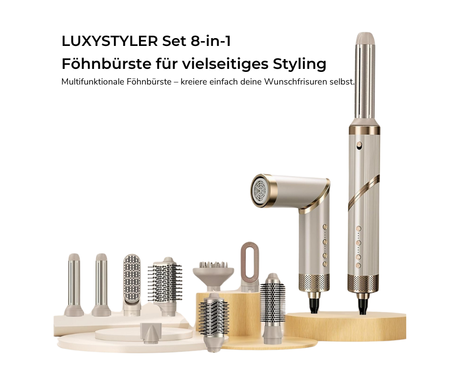 DER 8 IN 1 LUXYSTYLER - GOLD