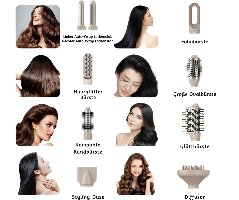 DER 8 IN 1 LUXYSTYLER - GOLD