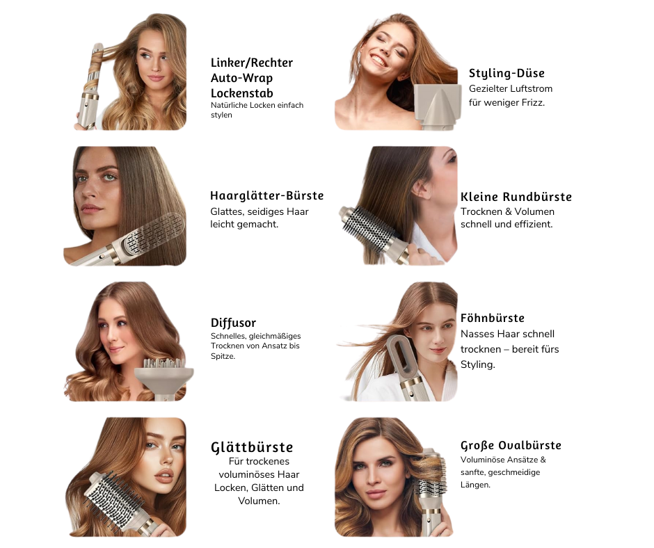DER 8 IN 1 LUXYSTYLER - GOLD