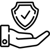 Sicher & unkompliziert icon