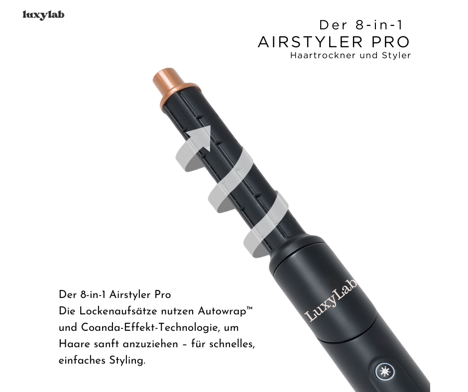DER 8 IN 1 LUXYSTYLER - Schwarz
