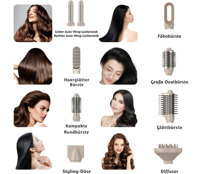 DER 8 IN 1 LUXYSTYLER - GOLD