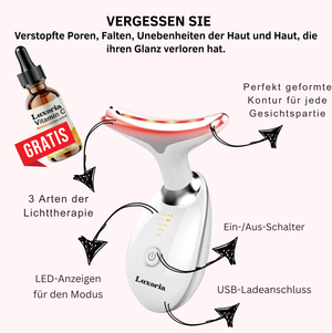 LuxyGlow 7-in-1 EMS Gesichtspflege