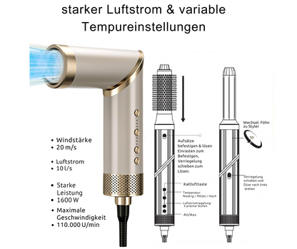 DER 8 IN 1 LUXYSTYLER - GOLD