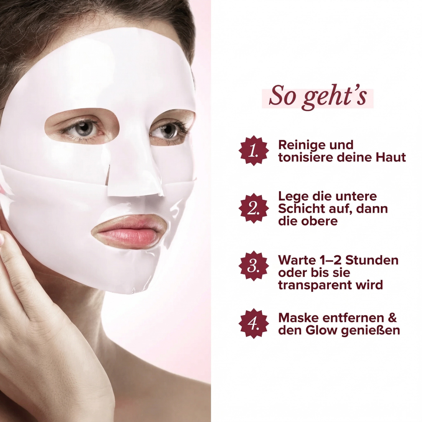Anwendung in 4 Schritten