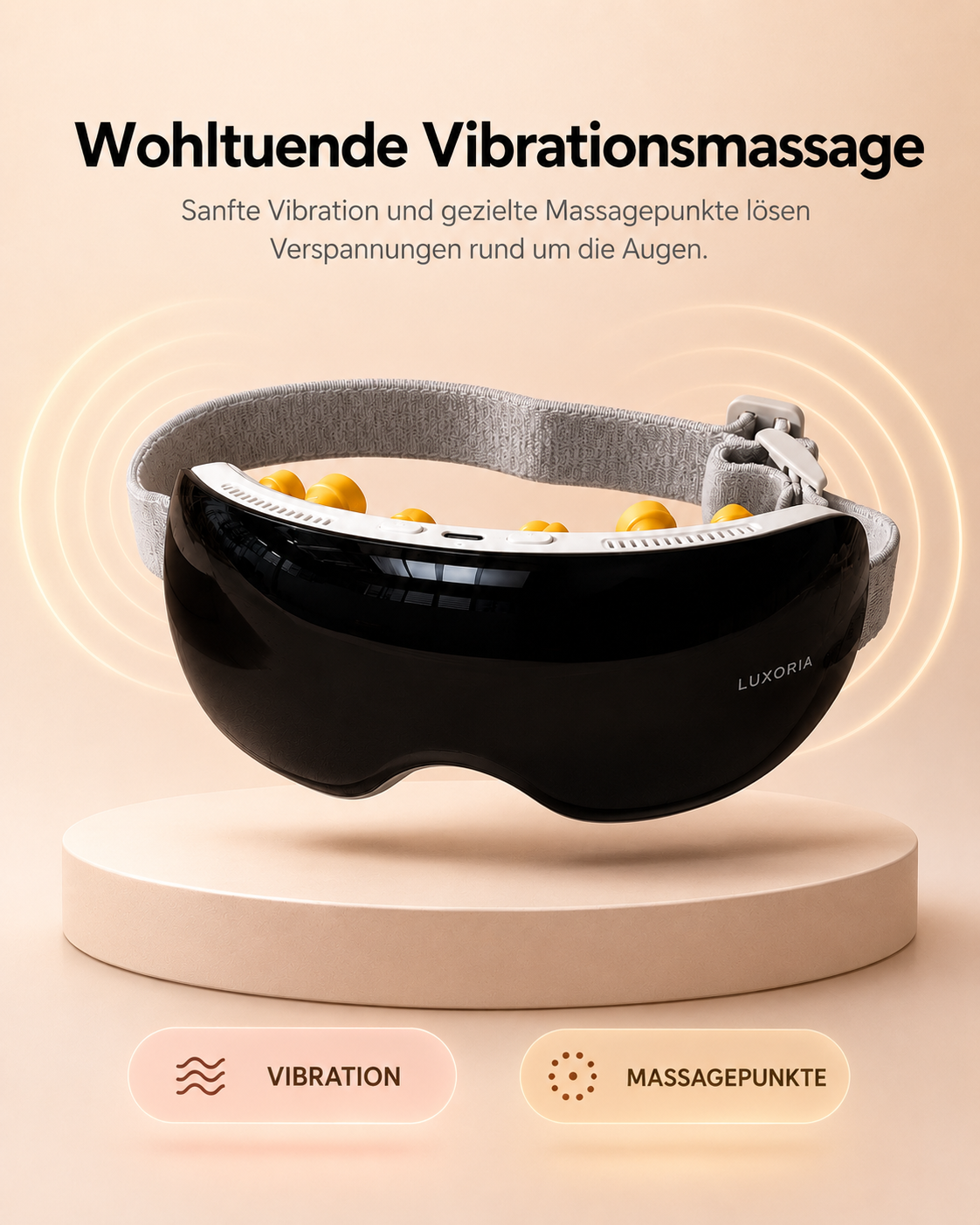 Wohltuende Vibrationsmassage