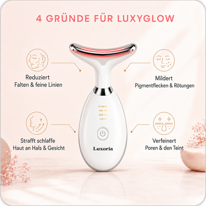 LuxyGlow 7-in-1 Hals- & Gesichtspflege